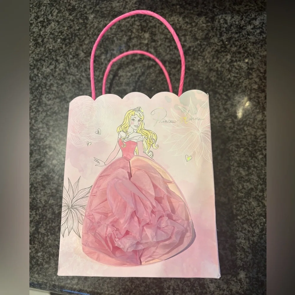 Disney Princess sleeping beauty honey comb Pink Party Bags